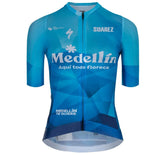 Jersey De Ciclismo Mujer Suarez Team Medellin Azul